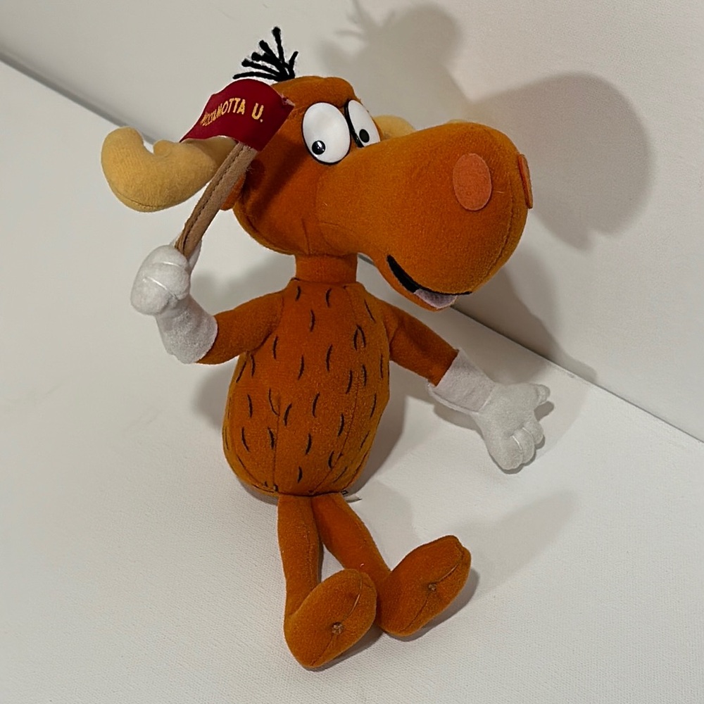VINTAGE 1999 ROCKY AND BULLWINKLE PLUSH